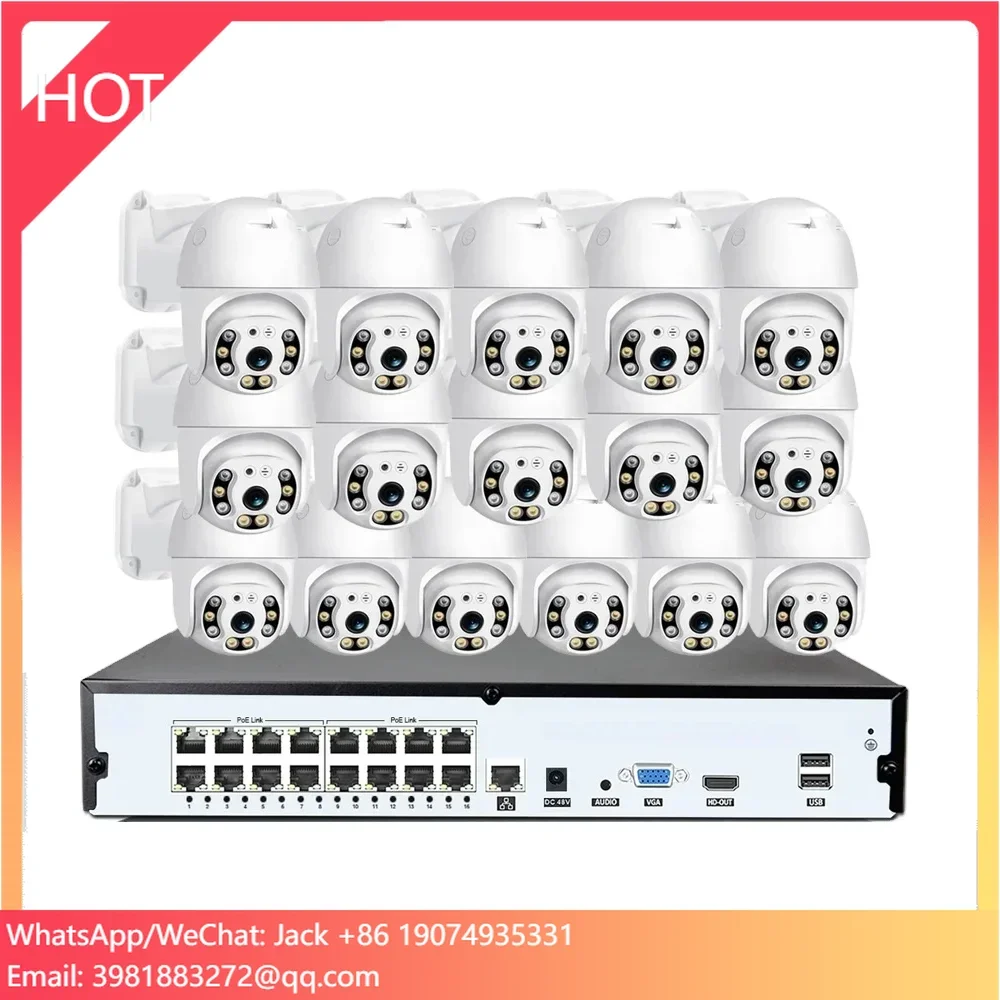 Home Security Kit With Camera - 컬러뷰 유선 CCTV 카메라 NVR 키트