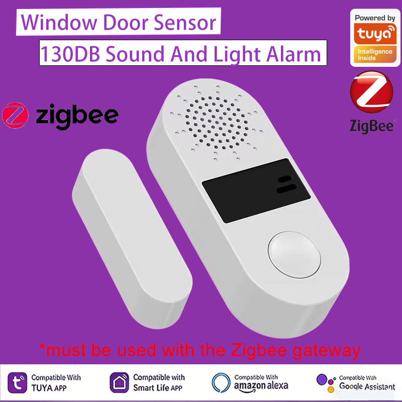 Home Security Alexa - Tuya Zigbee 무선 도어 윈도우 접촉
