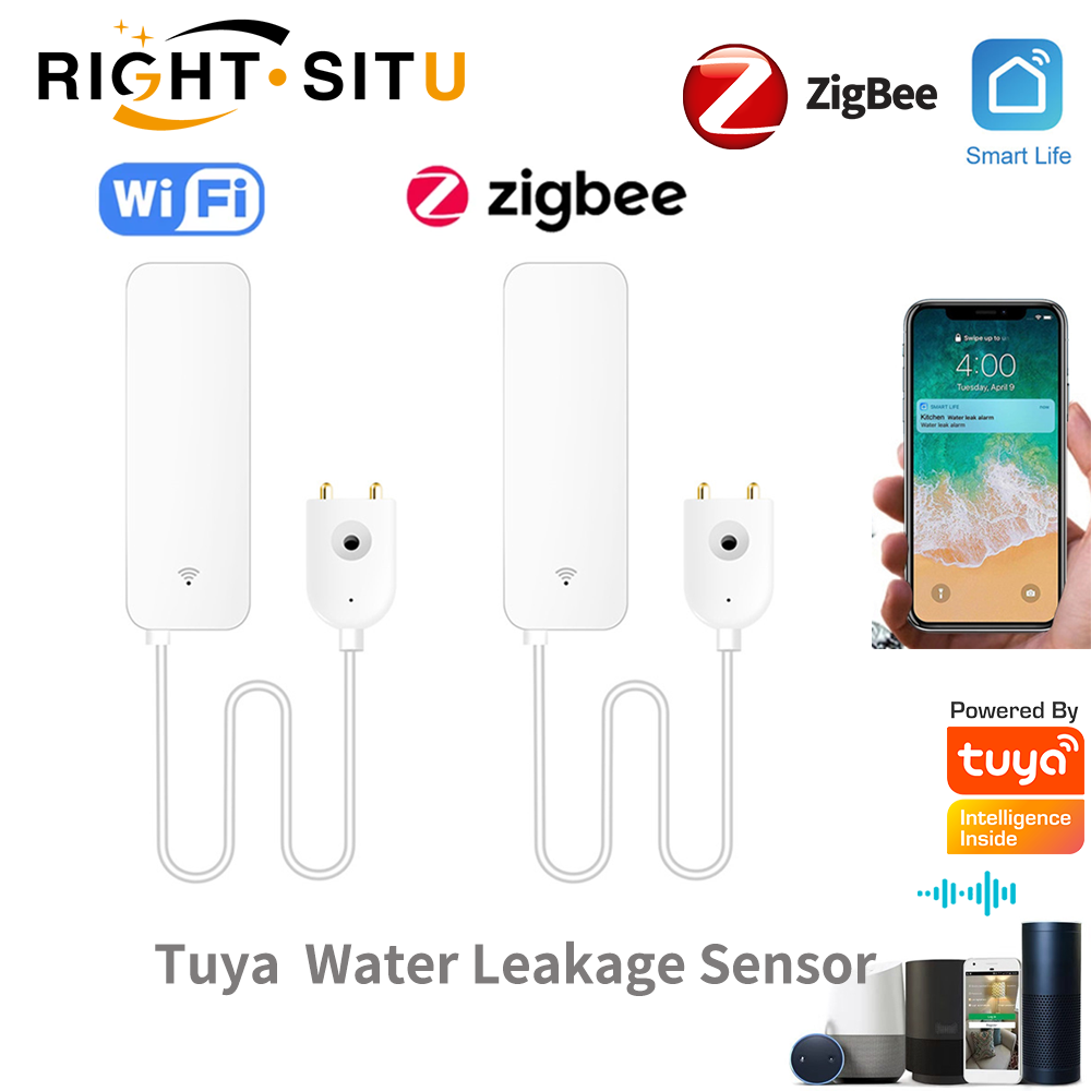 Home Security Business - Tuya WiFi 누수 센서, 누수 감지기,