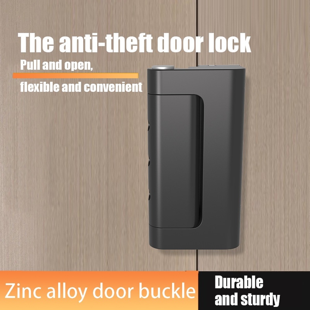 Home Security Door - 1pc 아연 합금 도난 방지 도어