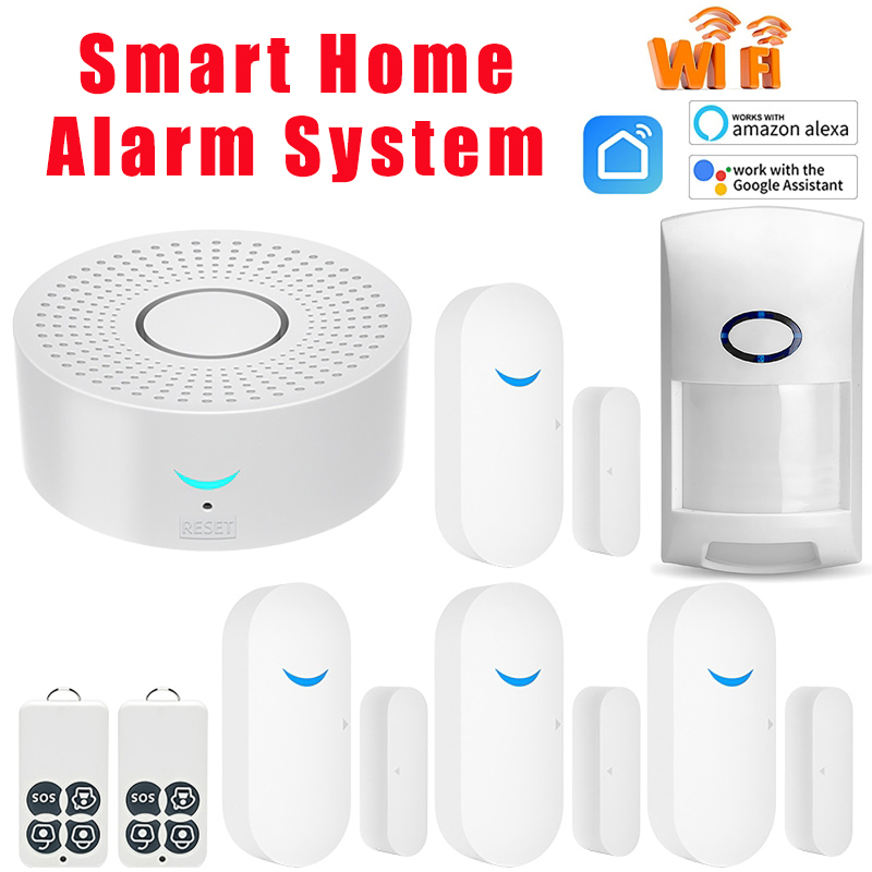 Home Security Alexa - 433MHz 스마트 홈 투야 WiFi 도어