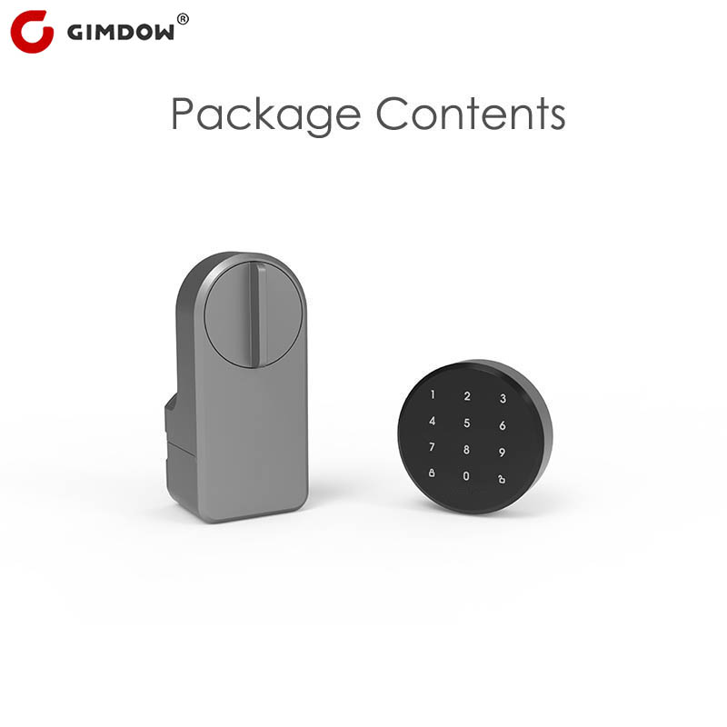 Home Security Safe - Tuya 스마트 디지털 도어록 GIMDOW 비밀번호