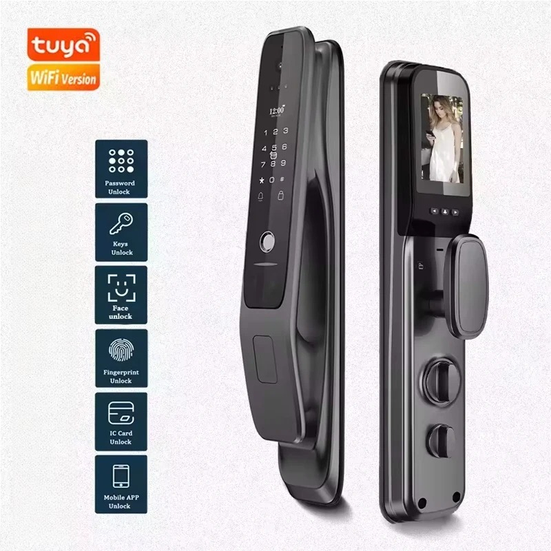 HX5 스마트 도어락 3D 얼굴인식 WiFi 디지털 전 - Home Security Door 리뷰 및 가격