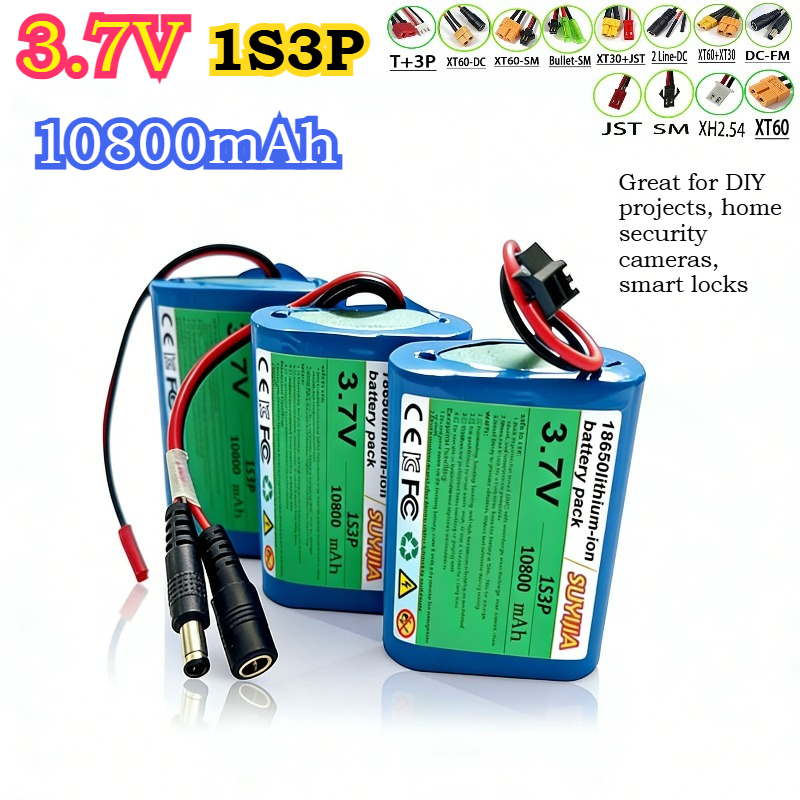3.7V 10800mAh 1S3P 18650 DIY 프 - Home Security Project 리뷰 및 가격