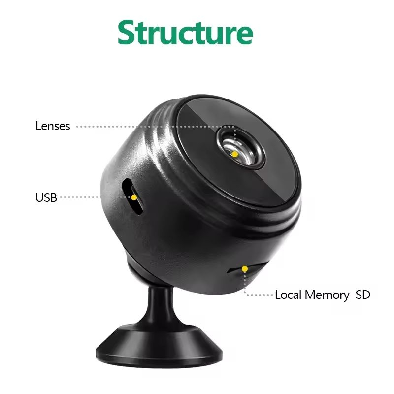 1080P HD WiFi 미니 카메라 무선 야간 투시경 - Home Security No Wifi Needed 리뷰 및 가격