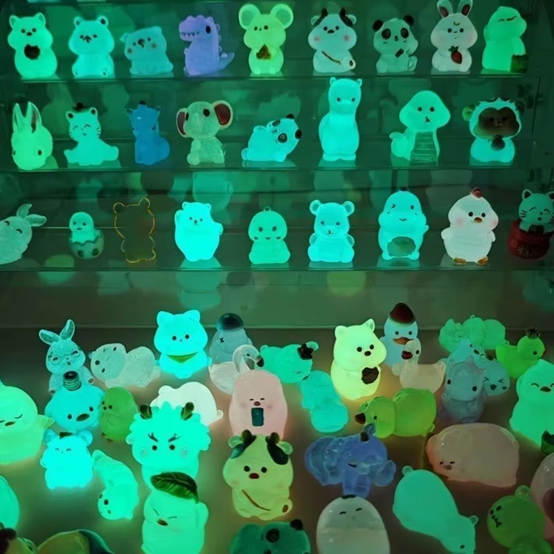 100Pcs 미니 빛나는 수지 블라인드 박스 모델 작은 - Home Security Items 리뷰 및 가격