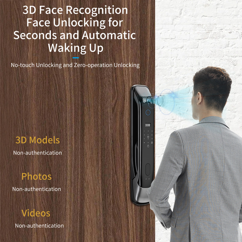 XSDTS DF03 3D 얼굴 인식 와이파이 원격 제어 - Home Security Door 리뷰 및 가격