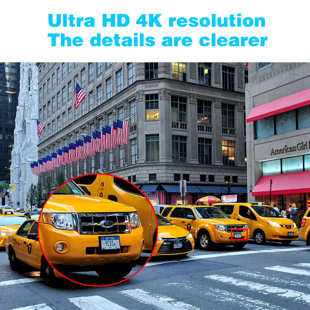 4K 울트라 HD AHD 카메라 비디오 감시 키트 8M - Home Security Kit With Camera 리뷰 및 가격