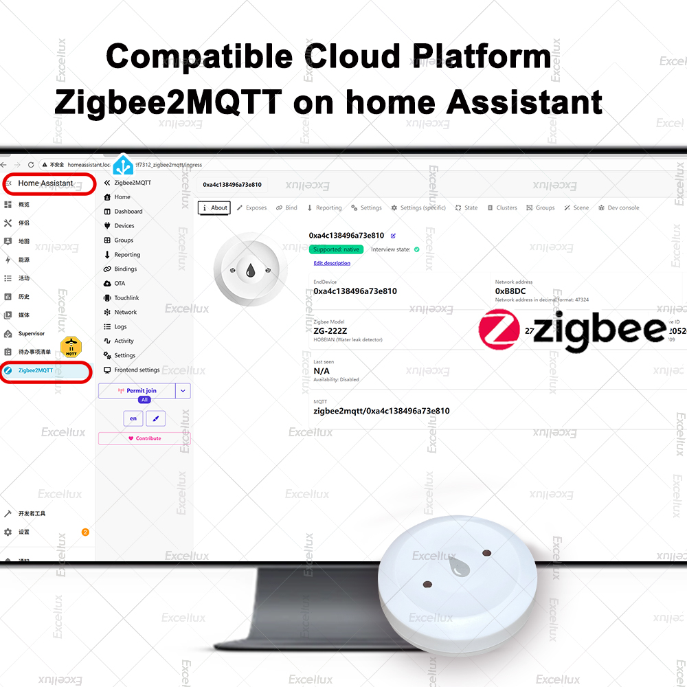 Zigbee 물 감지기 누출 센서 알람 누출 감지기 스 - Home Security Alexa 리뷰 및 가격