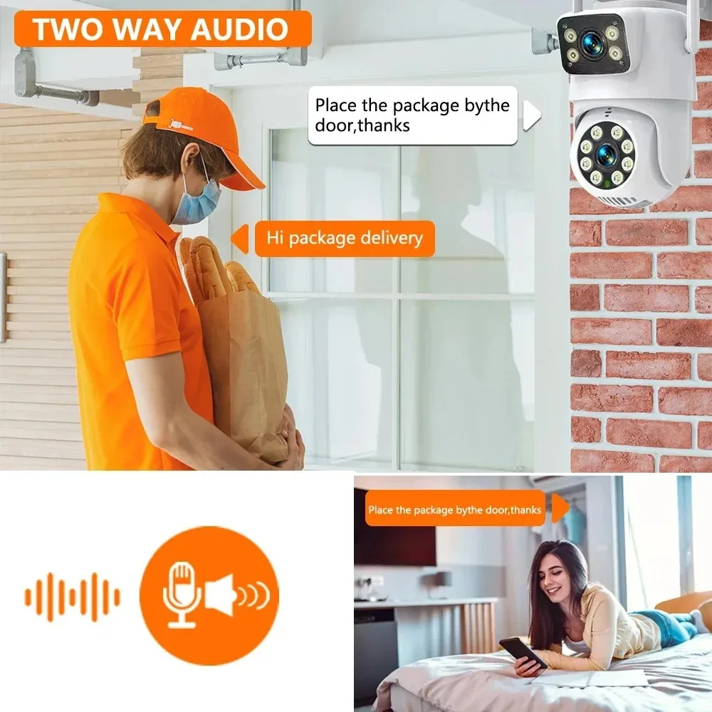 10채널 CCTV 보안 4K 듀얼 렌즈 PTZ 카메라  - Home Security Kit With Camera 리뷰 및 가격