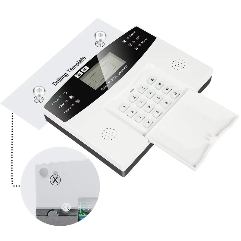 주택 도난 경보기 키트 자동 다이얼 120dB 사이렌  - Home Security Wireless 리뷰 및 가격