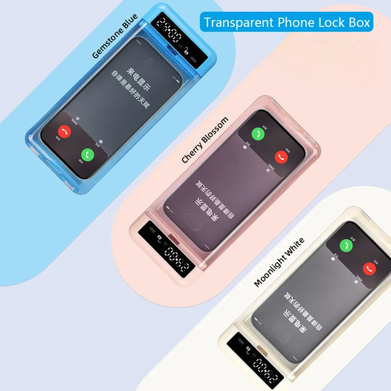 LCD 디스플레이 타이머가 있는 스마트폰 잠금 상자,  - Home Security Safe 리뷰 및 가격