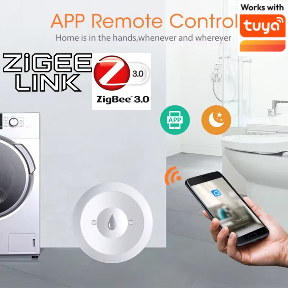 Tuya ZigBee 3.0 스마트 누수 센서 오버플로 - Home Security Alexa 리뷰 및 가격