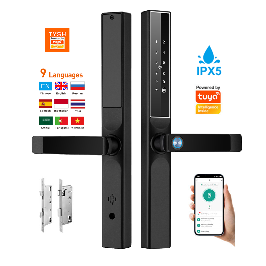 투야 앱 지문 도어락 코드 카드 키 스마트 도어락 보안 - Home Security Upgrades 리뷰 및 가격
