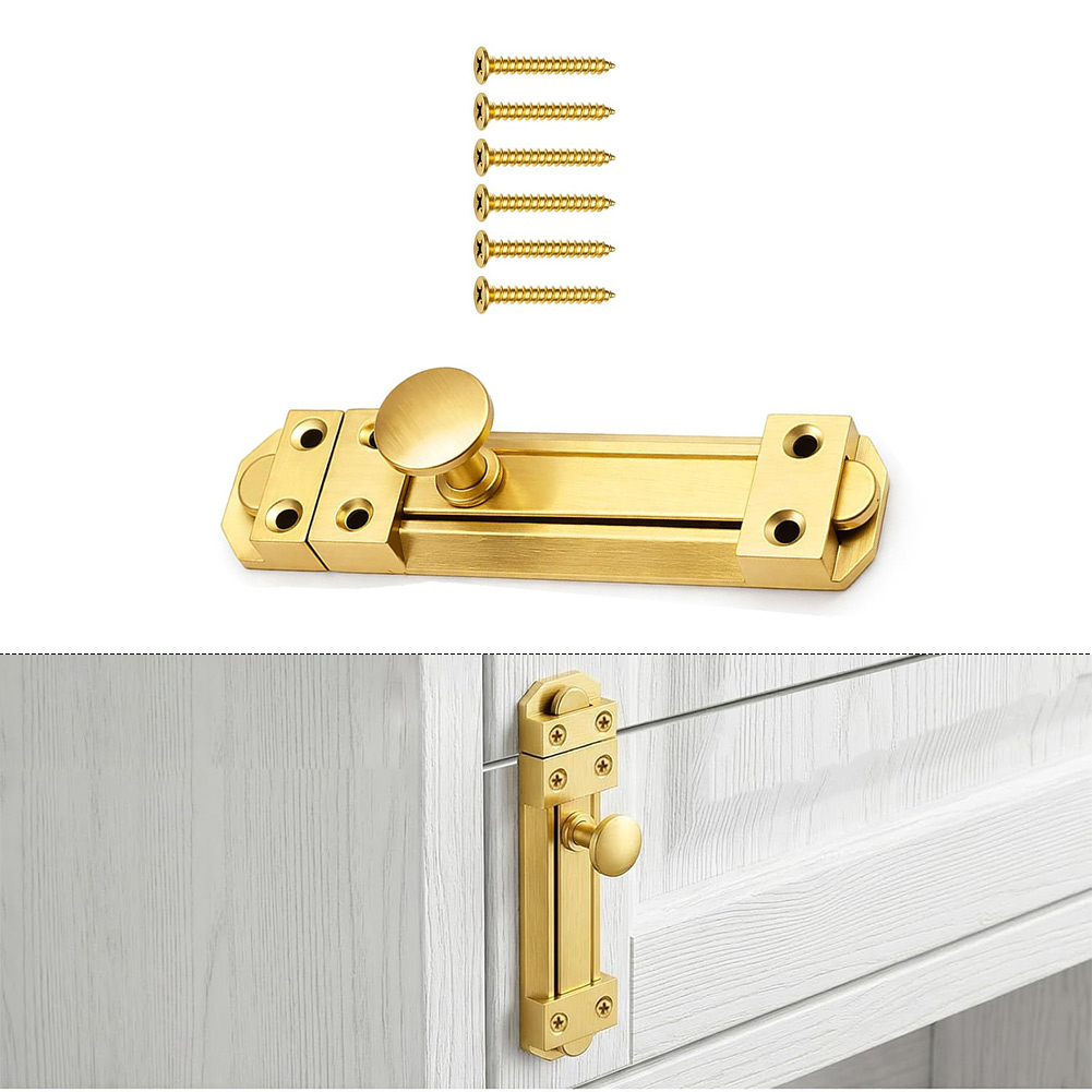 5인치 황동 슬라이딩 도어 잠금 장치, 가정용 욕실 캐 - Home Security Door 리뷰 및 가격