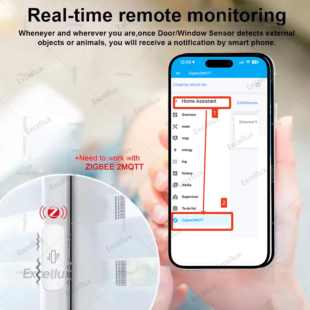 Zigbee 스마트 진동 센서 홈 보안 보호 실시간 모 - Home Security And Monitoring 리뷰 및 가격