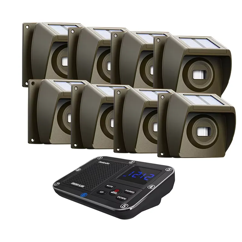 야외용 태양광 무선 차도 경보 시스템(PIR 모션 센서 - Home Security Wireless 리뷰 및 가격