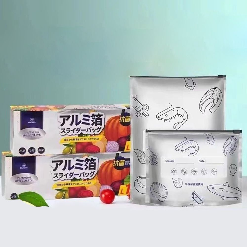 10개/봉투 대용량 알루미늄 호일 식품 보관 백 누수  - Home Security Safe 리뷰 및 가격