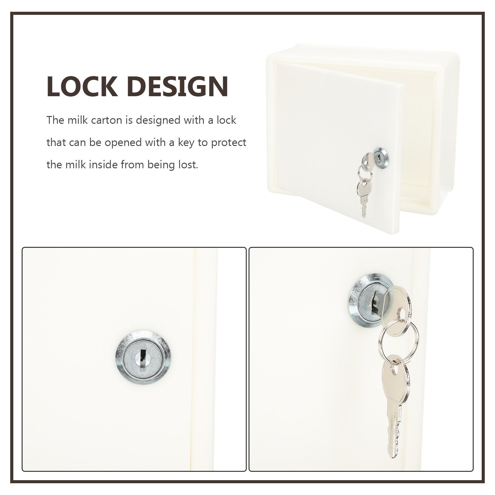 벽걸이형 플라스틱 우편함, 잠금 가능한 소형 빈티지 우 - Home Security Letters 리뷰 및 가격