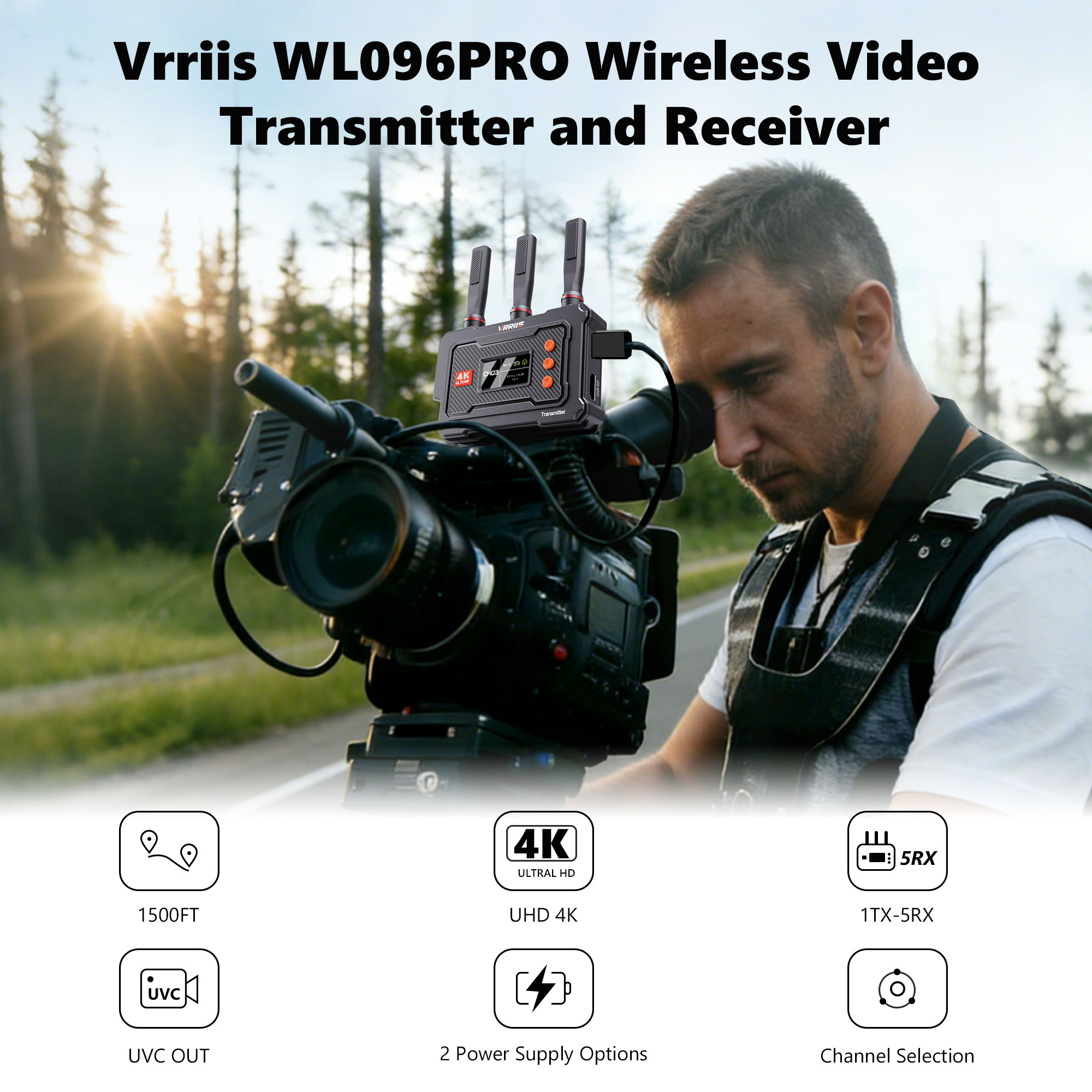 HDMI 무선 4K 비디오 전송 450M 장거리 무선  - Home Security Wireless 리뷰 및 가격