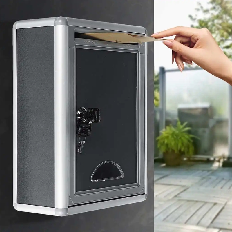 알루미늄 합금 벽걸이 우체통, 다리미 우편 편지 거치대 - Home Security Letters 리뷰 및 가격