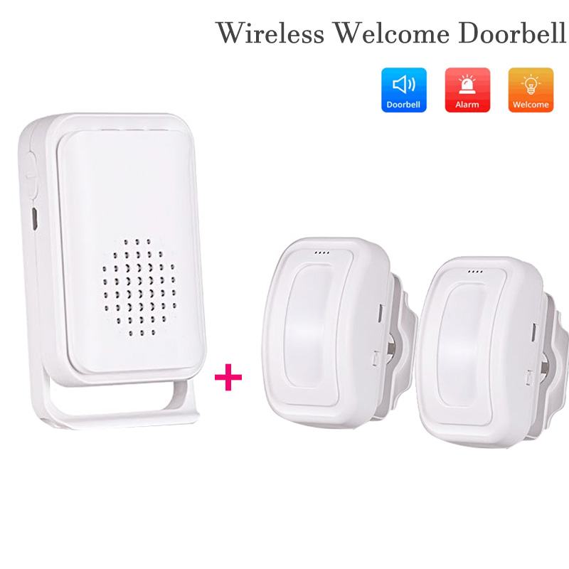 무선 웰컴 초인종, 가정 상점 호텔 PIR 모션 센서, - Home Security Upgrades 리뷰 및 가격