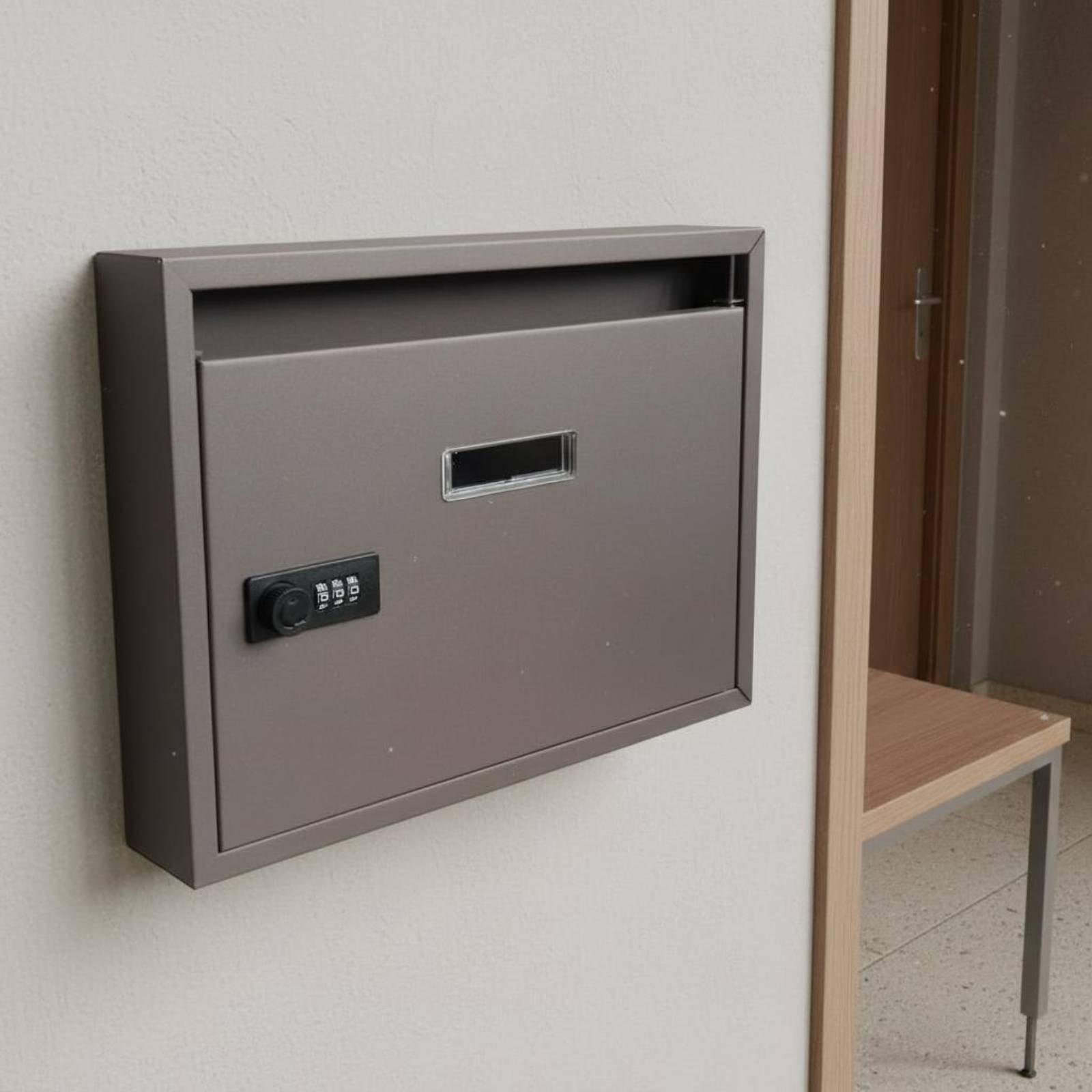 잠금장치가 있는 우편함, 가정용 외벽 장착형 코드 잠금 - Home Security Letters 리뷰 및 가격